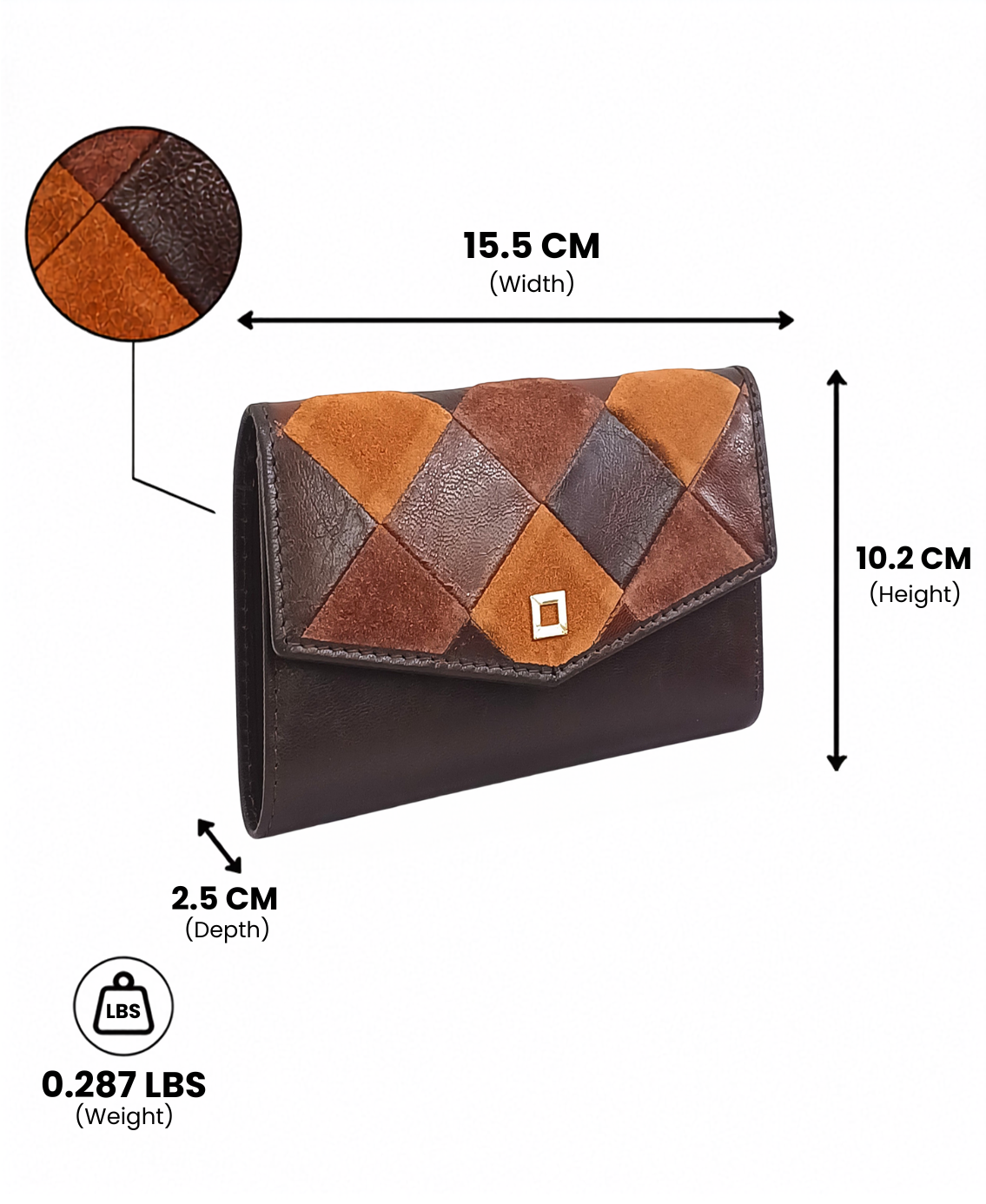 Monica Large Flap Patchwork