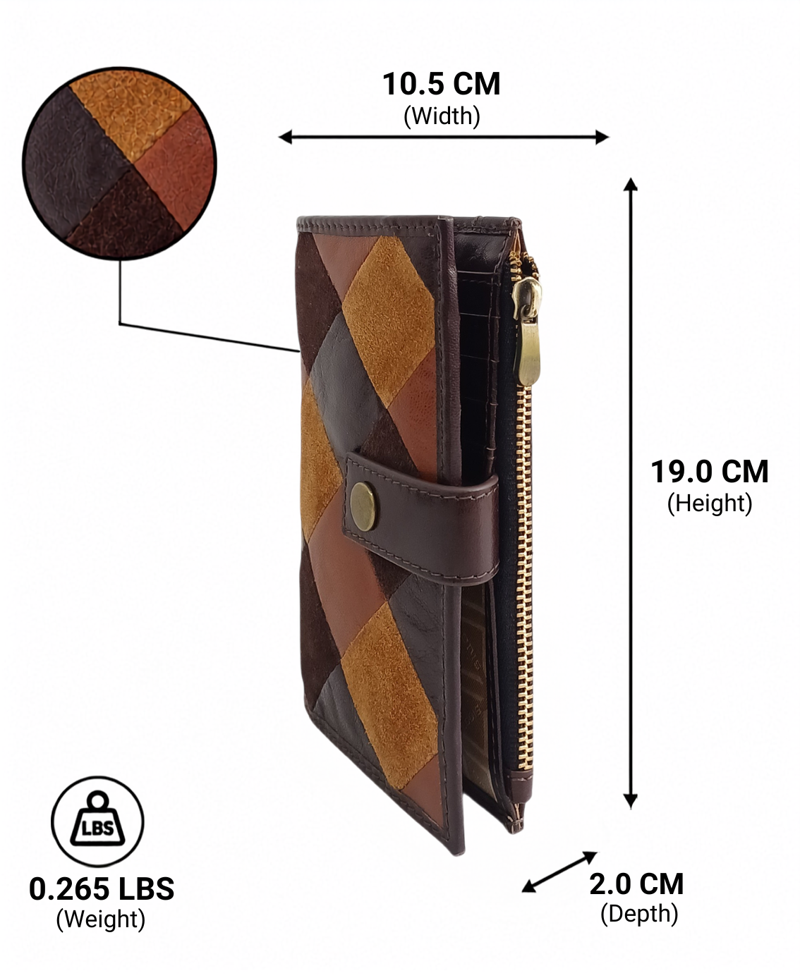 PATCH TRAIN N/S French Purse
